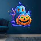 Pumpkin Good Friends Lights Holiday LED neon sign product image