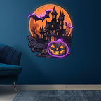 Dark Castle Halloween Light Spooky LED neon sign product image