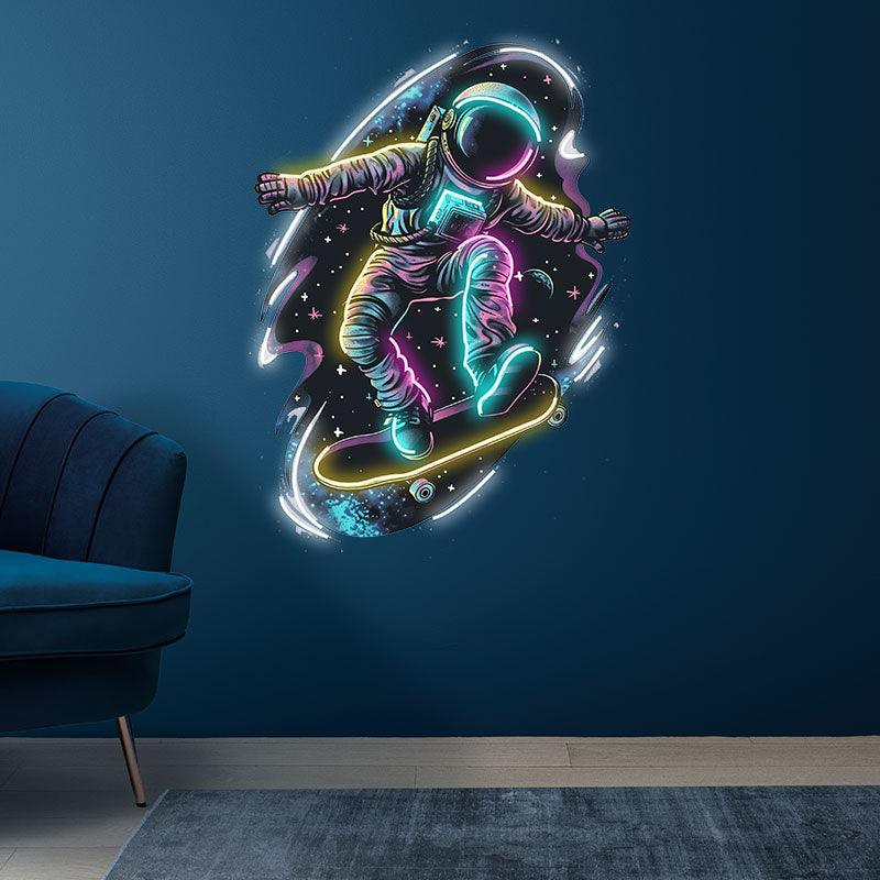 Interstellar Skateboarding : the LED neon sign product image