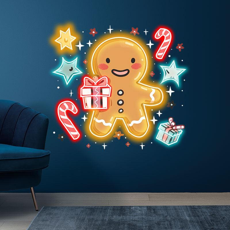 Sparkling Holiday : Cute Yellow LED neon sign product image