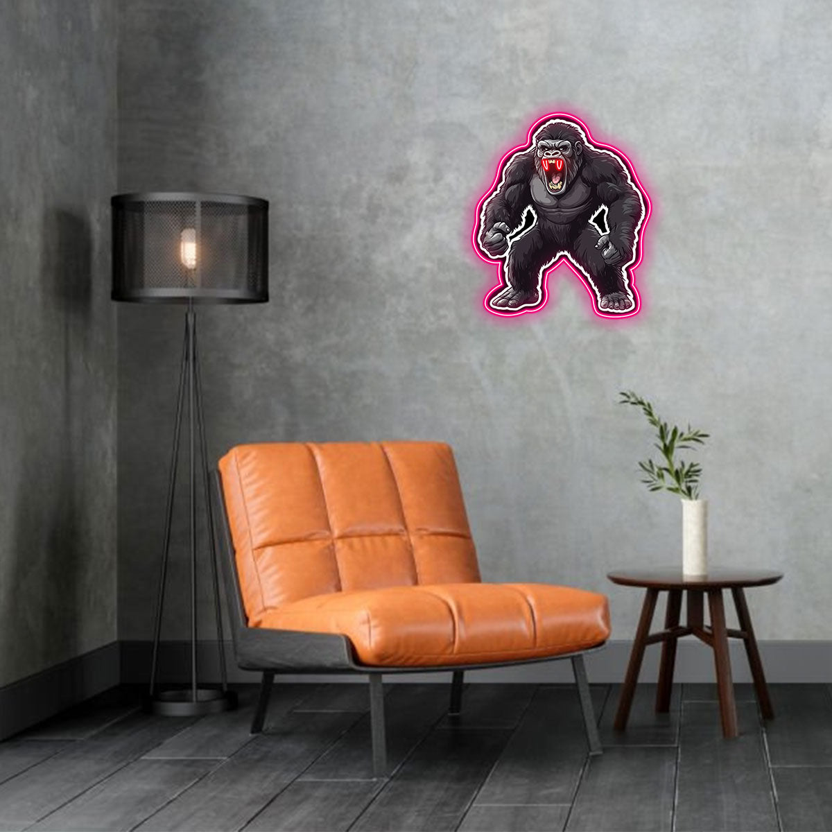Custom Gorilla for Birthday Party for LED neon sign product image