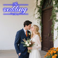 Blue "the Wedding" - for Wedding Wall LED neon sign by NeonCS