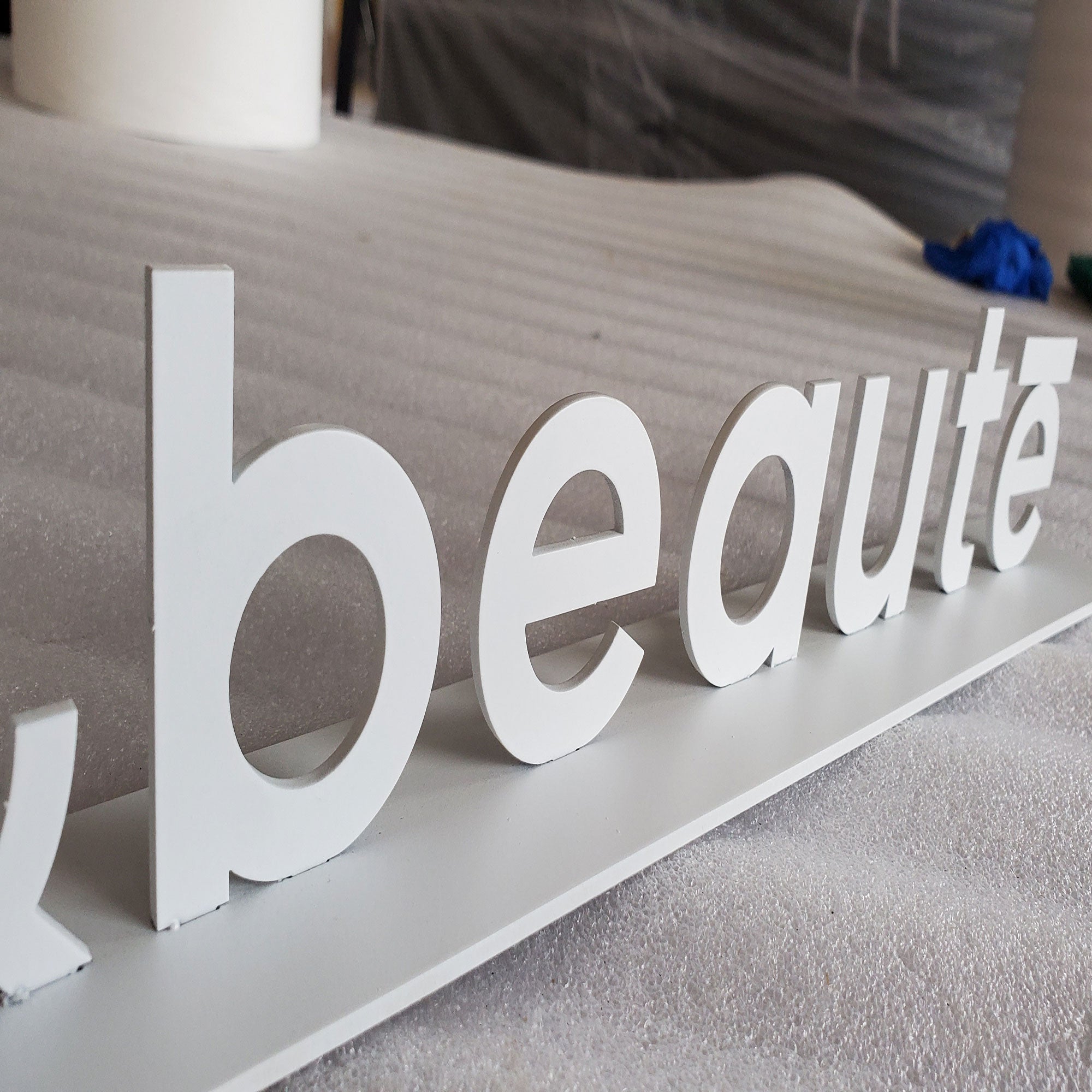 Desk Top Sign Free Standing Table Sign LED neon sign product image