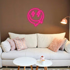 Lightning Emoji for Teen Room Decor LED neon sign product image