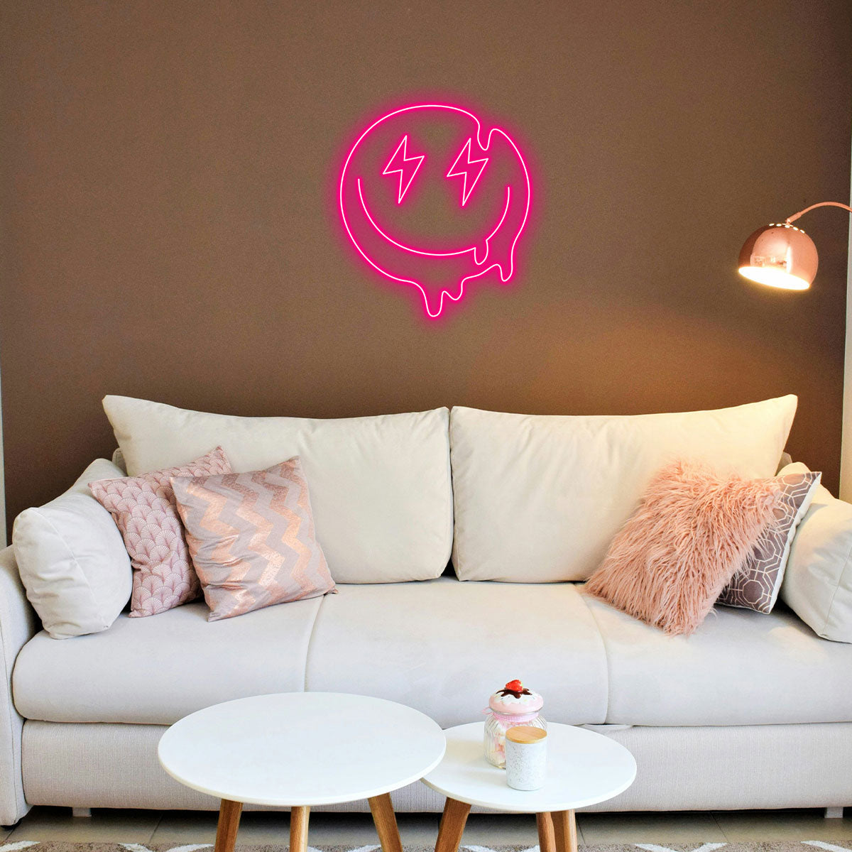 Lightning Emoji for Teen Room Decor LED neon sign product image