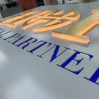 Commercial Custom Exterior Box Front LED neon sign product image