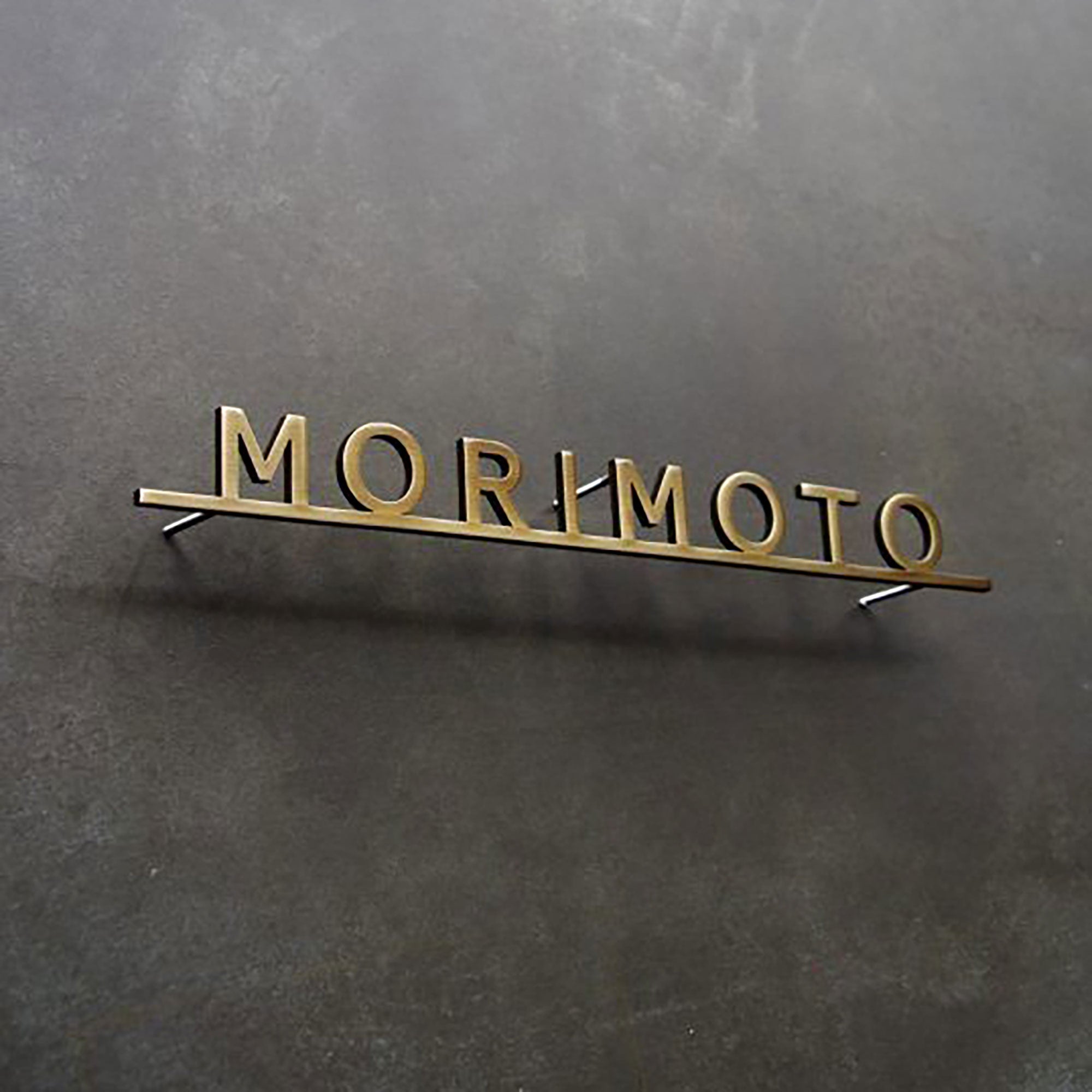 Gold Finish Durable Stud Mounted Signs LED neon sign product image