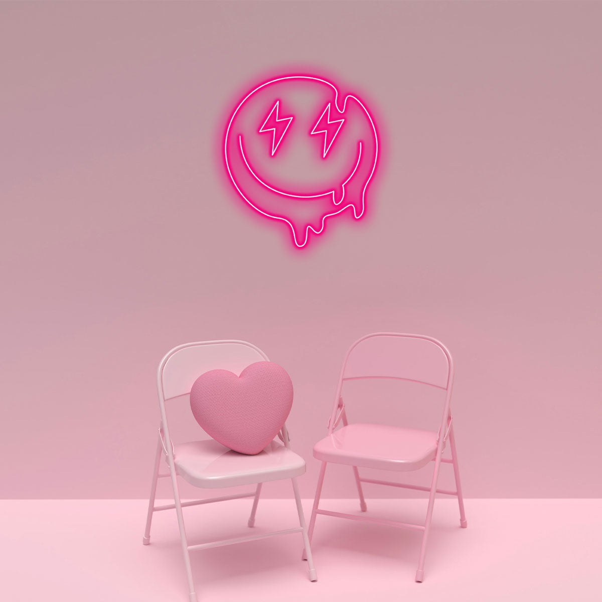 Lightning Emoji for Teen Room Decor LED neon sign by NeonCS
