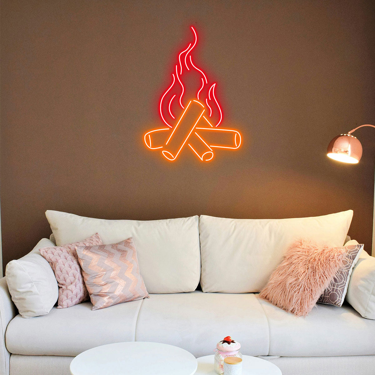 Warm Campfire Perfect for Outdoor LED neon sign by NeonCS
