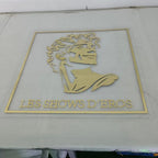 Luxury LED Backlit Acrylic Sign - Les LED neon sign product image