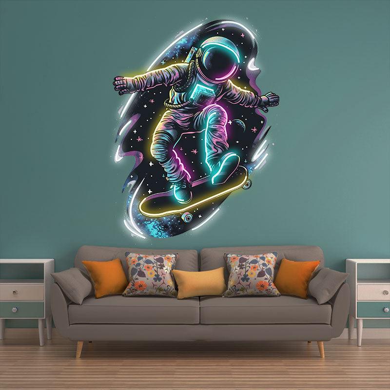 Interstellar Skateboarding : the LED neon sign product image