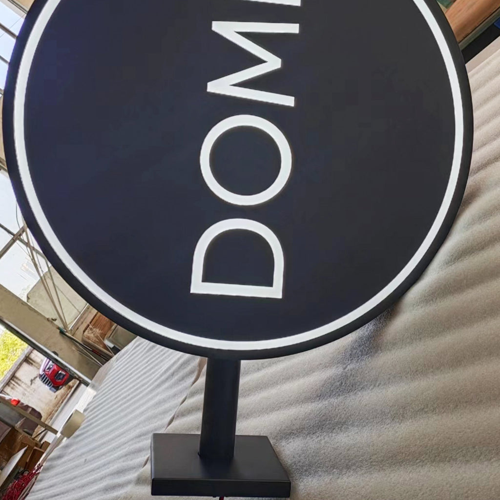 Customized Wall Blade Sign Stainless LED neon sign product image