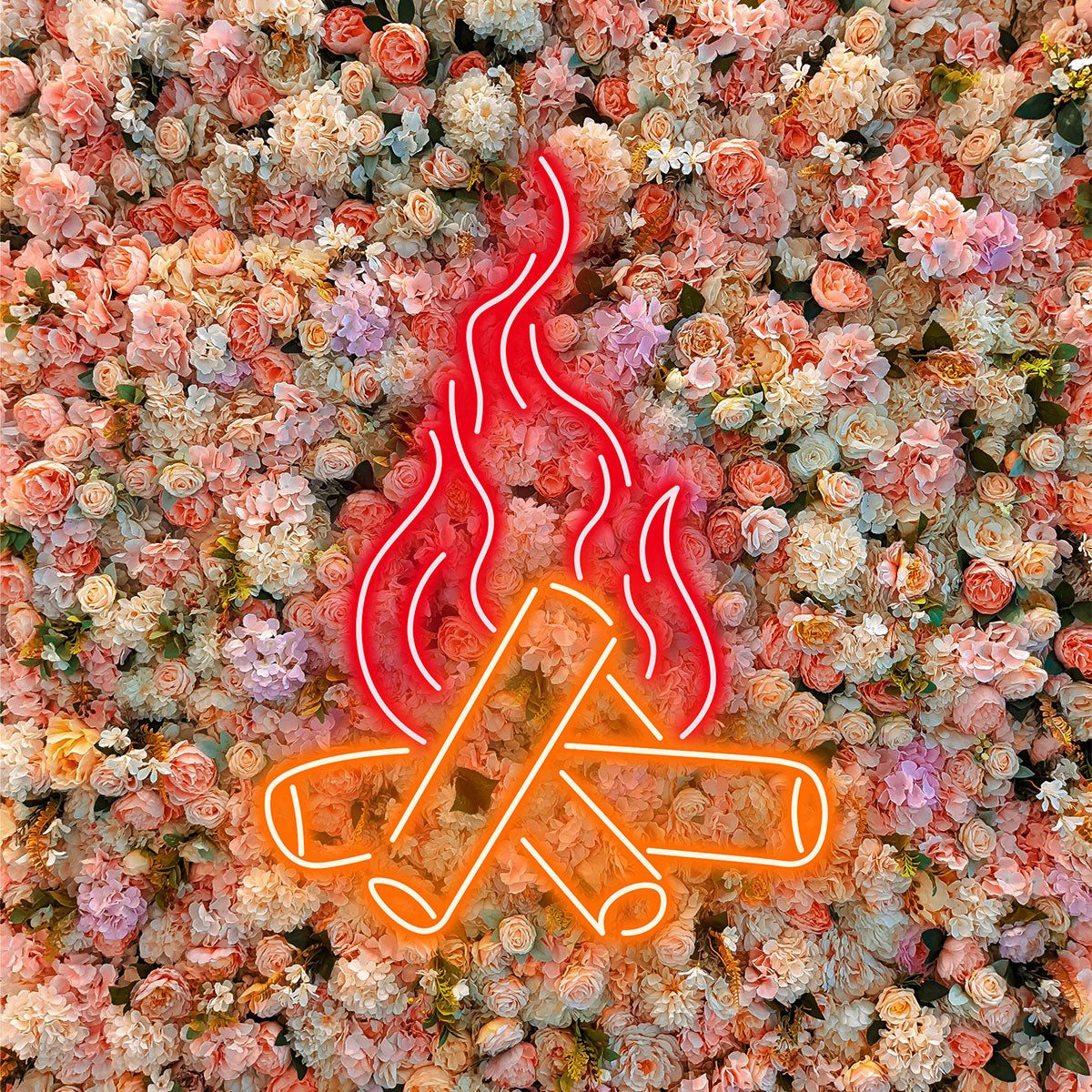 Warm Campfire Perfect for Outdoor LED neon sign product image
