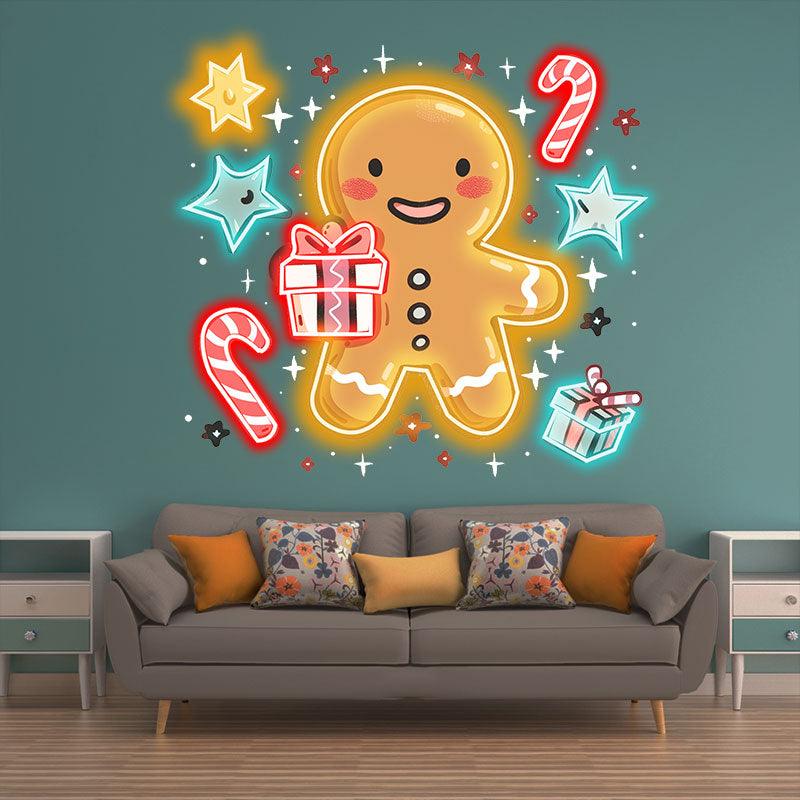 Sparkling Holiday : Cute Yellow LED neon sign product image