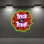 Creepy Spider Web Spooky LED LED neon sign product image