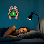 Large for Home Art Hands Holding Money LED neon sign product image