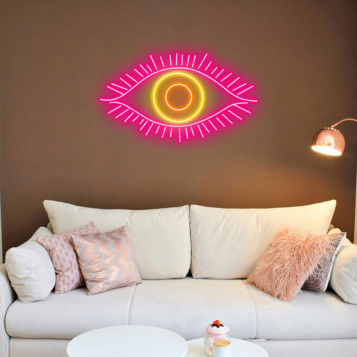 Eye - Shaped Aesthetic Wall Decor for LED neon sign by NeonCS