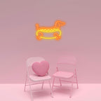 Custom Hotdog Puppy for Kids Room LED neon sign product image