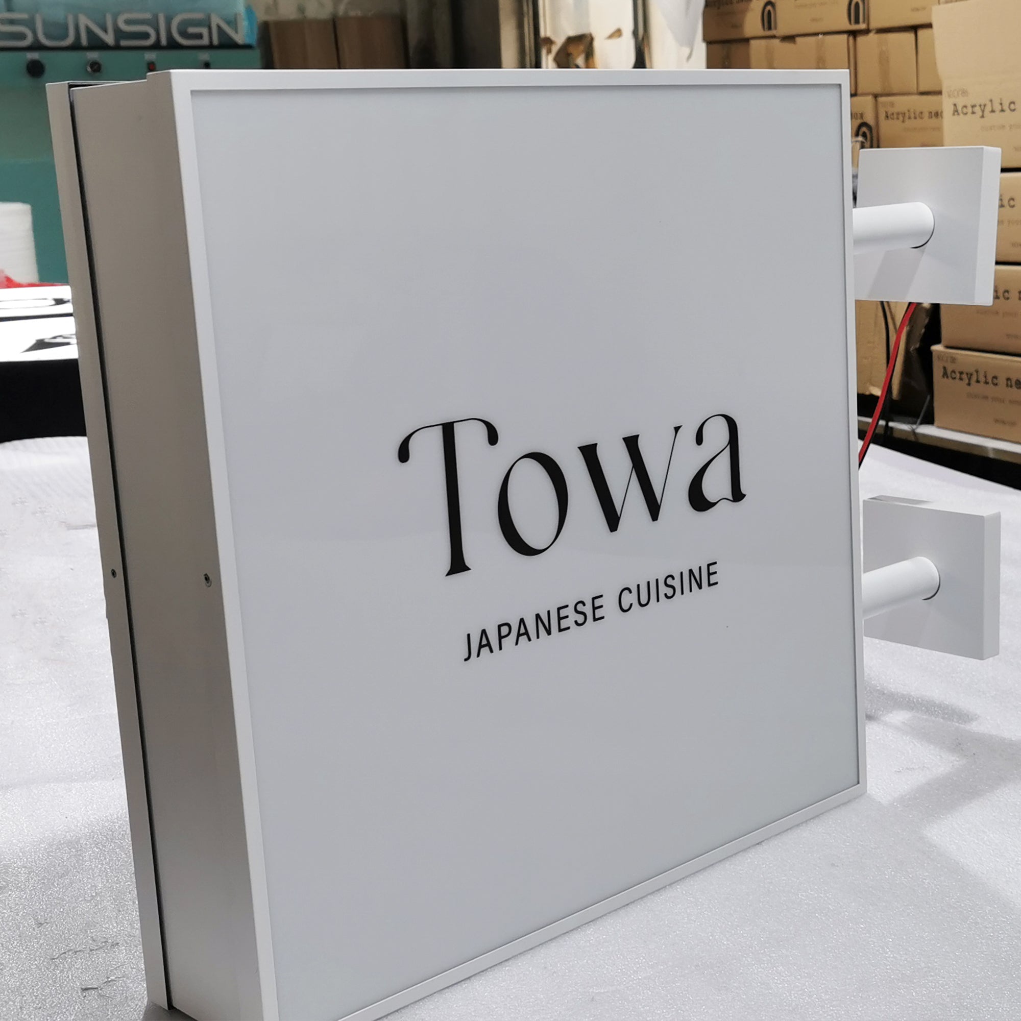 Durable Light Boxes Outdoor LED neon sign product image