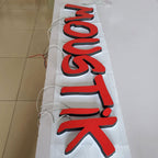 Shop Front Solid Cut Acrylic Letters LED neon sign product image