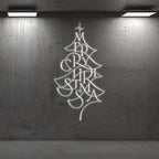 Alphabet Composition Christmas Tree LED neon sign product image