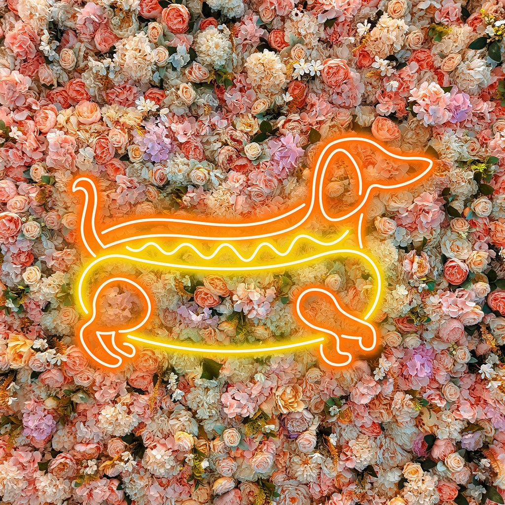Custom Hotdog Puppy for Kids Room LED neon sign product image
