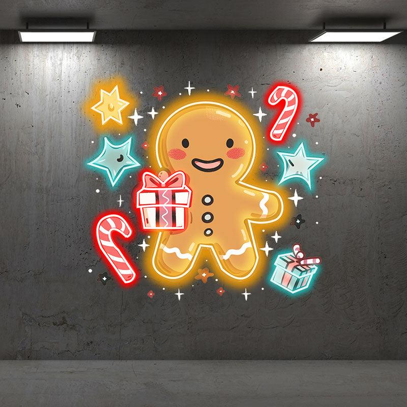 Sparkling Holiday : Cute Yellow LED neon sign product image