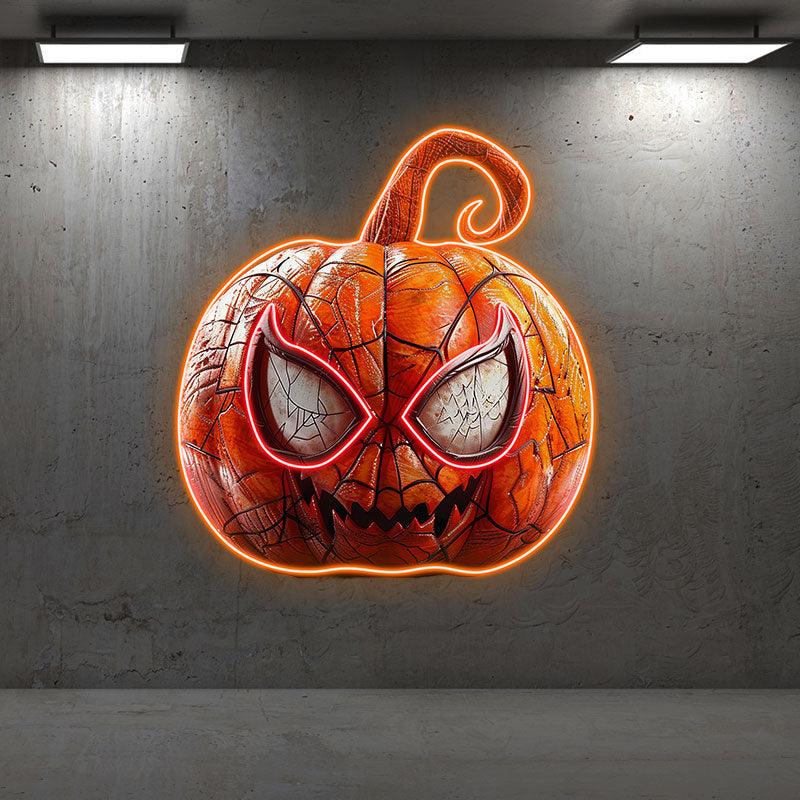 Spider-man Ripple Pumpkin Light Big LED neon sign product image