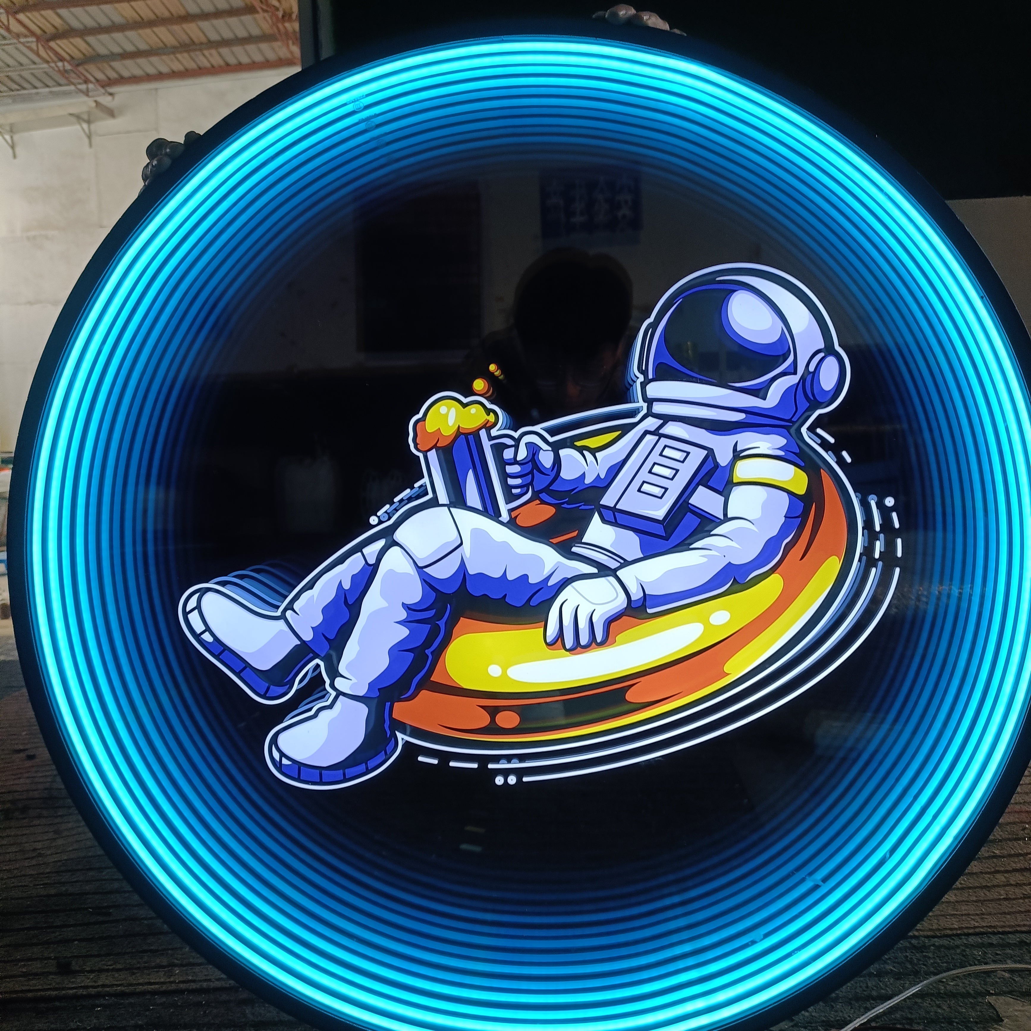 Galactic Astronaut - Handcrafted LED neon sign by NeonCS