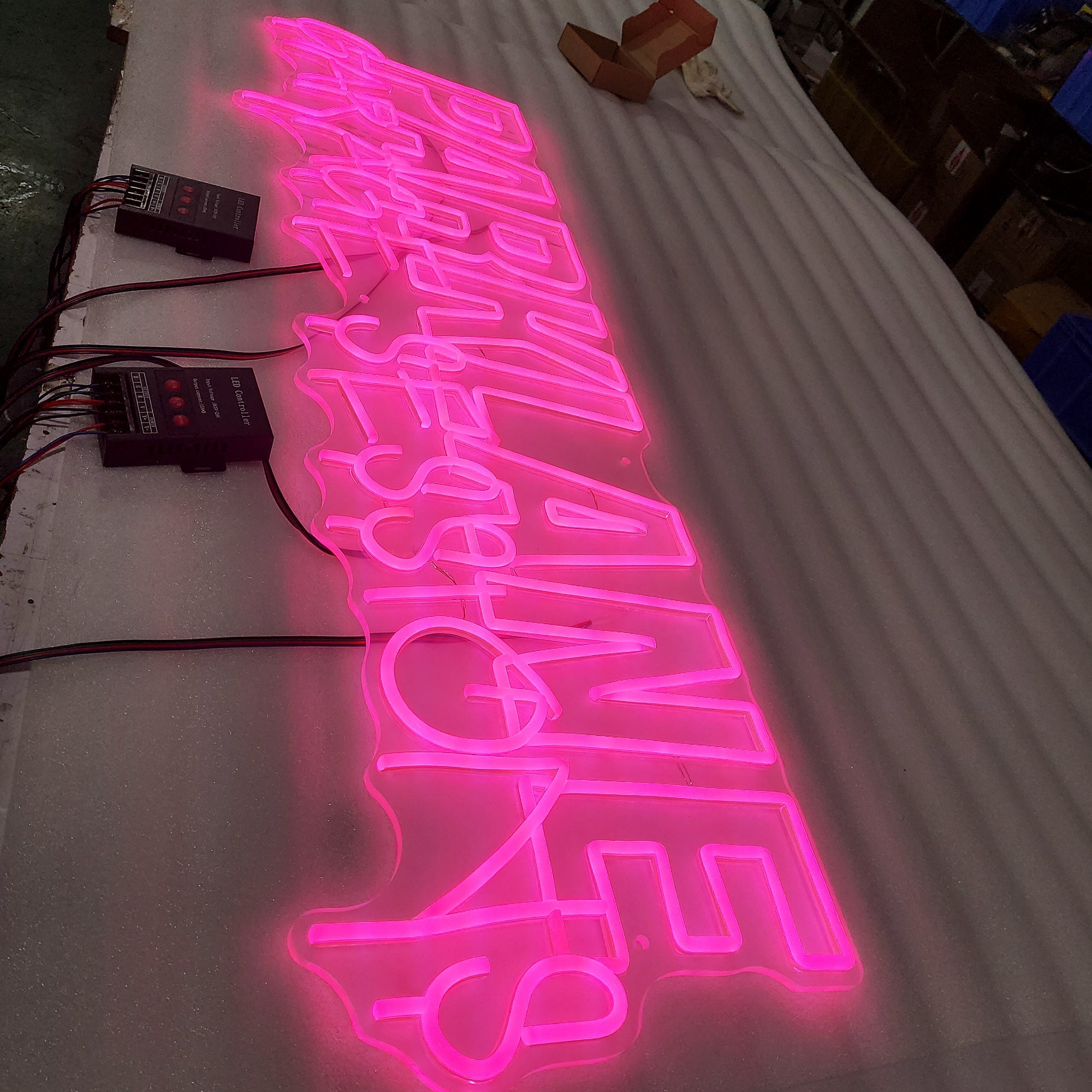 Acrylic Wall Mounted Restaurants Bars LED neon sign product image