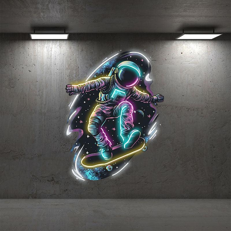 Interstellar Skateboarding : the LED neon sign product image