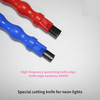 Silicon Diffuser Cover Cut Tool Knife LED neon sign product image