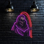 Eerie Grim Reaper Ghost Decoration LED neon sign product image