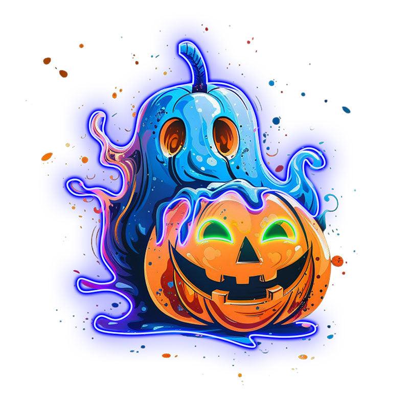 Pumpkin Good Friends Lights Holiday LED neon sign product image