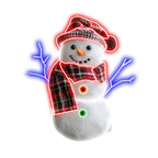 Cute Snowman with Hat & Scarf Perfect LED neon sign product image