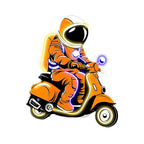 Space Ride: an Electric Vehicle LED neon sign product image