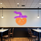 Halloween Pumpkin Head for Halloween LED neon sign product image