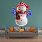 Christmas Snowman LED neon sign product image