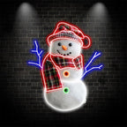 Christmas Snowman LED neon sign by NeonCS