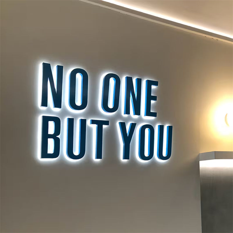 Custom Backlit Channel Letters - 3d LED neon sign product image