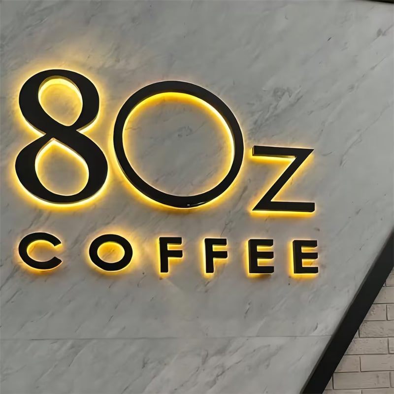 Custom Backlit Channel Letters - 3d LED neon sign product image