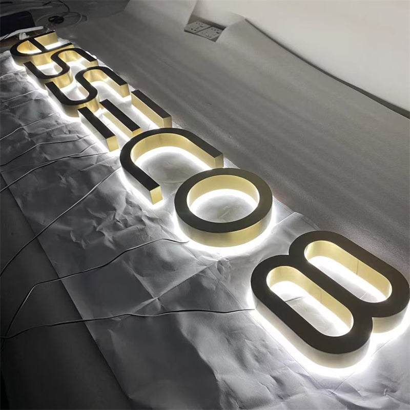 Custom Backlit Channel Letters - 3d LED neon sign product image