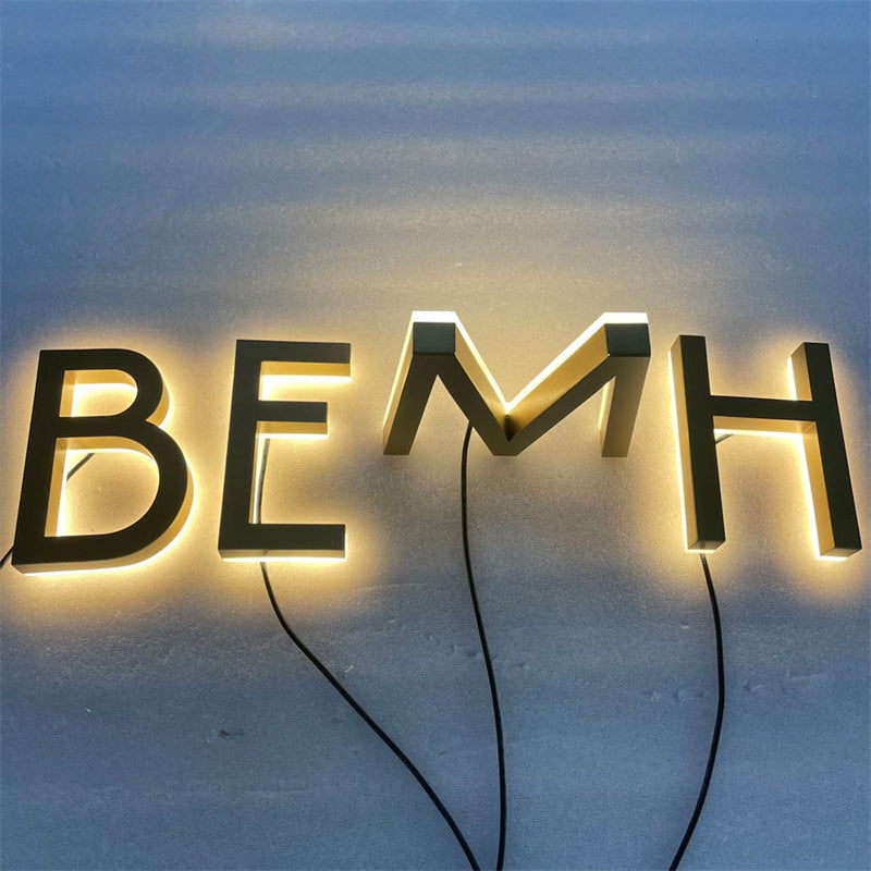Custom Backlit Channel Letters - 3d LED neon sign product image