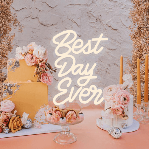 Best Day Ever LED neon sign product image