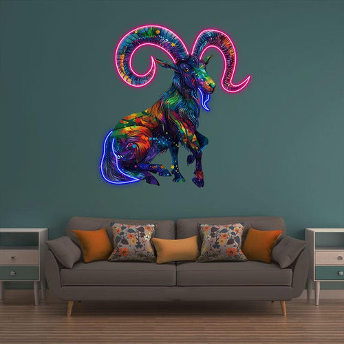 Capricorn Light - Stylish LED Zodiac LED neon sign product image