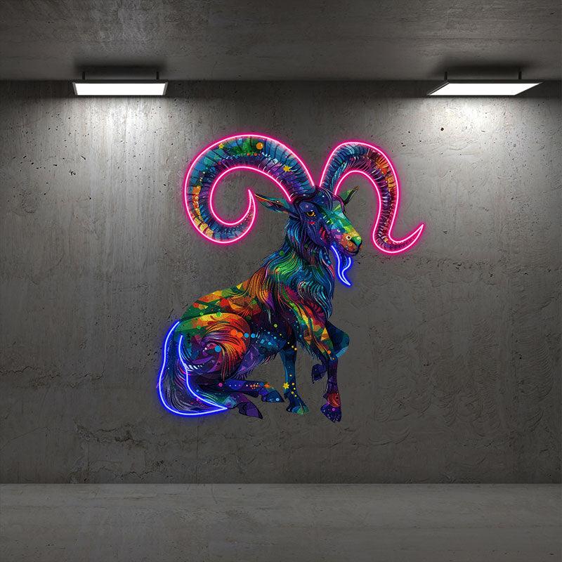 Capricorn Light - Stylish LED Zodiac LED neon sign product image