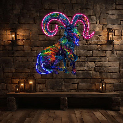 Capricorn Light - Stylish LED Zodiac LED neon sign by NeonCS