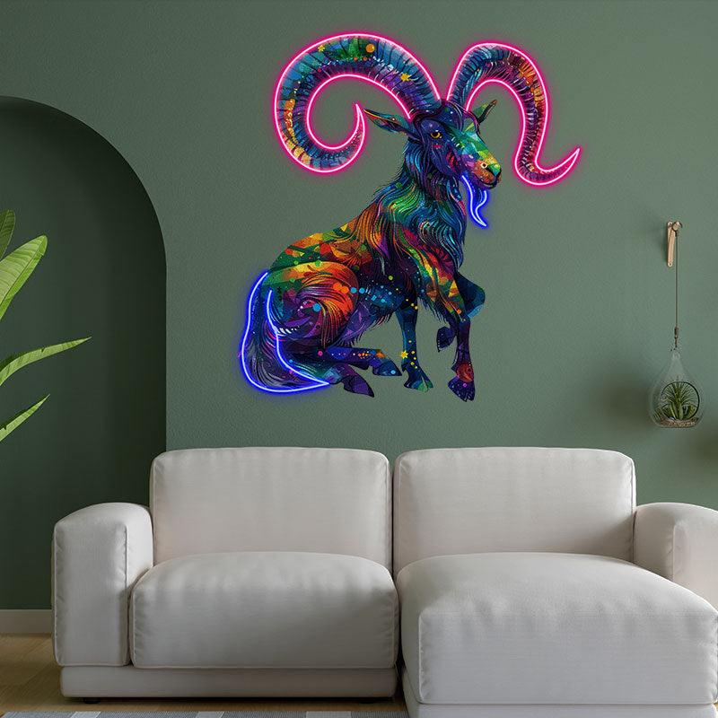 Capricorn Light - Stylish LED Zodiac LED neon sign product image
