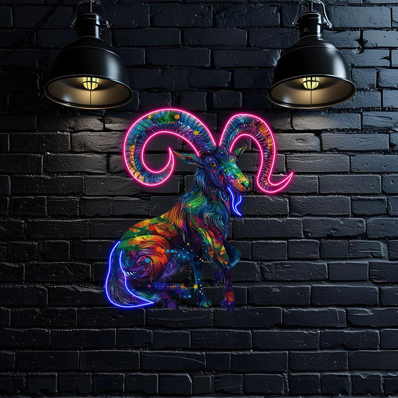 Capricorn Light - Stylish LED Zodiac LED neon sign product image