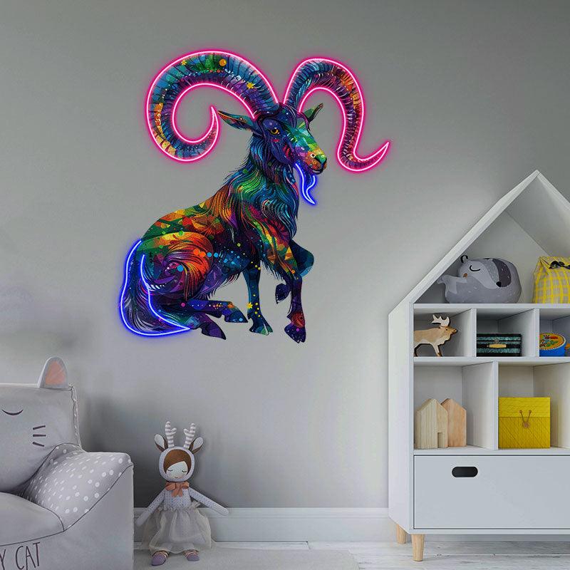 Capricorn Light - Stylish LED Zodiac LED neon sign product image